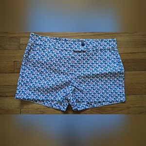 Vineyard Vines USA whale shorts red white and blue